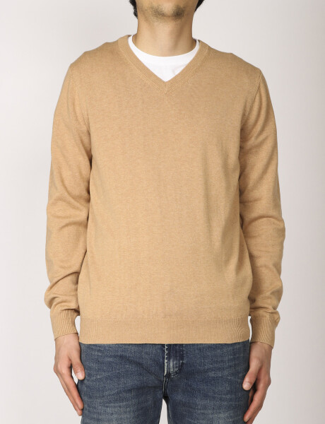 Sweater Harrington Label Camel