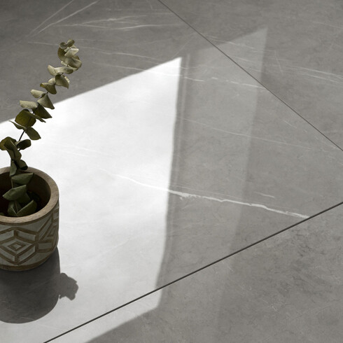 Ceramica 43X43 Brillante Tipo Marmo GAMAS DE GRIS