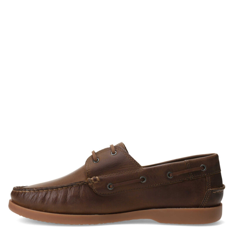 Zapatos de Hombre Freeway Casual Marrón Habana (Cuero Graso)