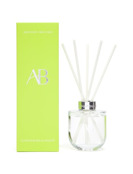 DIFUSOR DE AROMA 200ML LEMONGRASS/GINGER BLANCO DIFUSOR DE AROMA 200ML LEMONGRASS/GINGER BLANCO