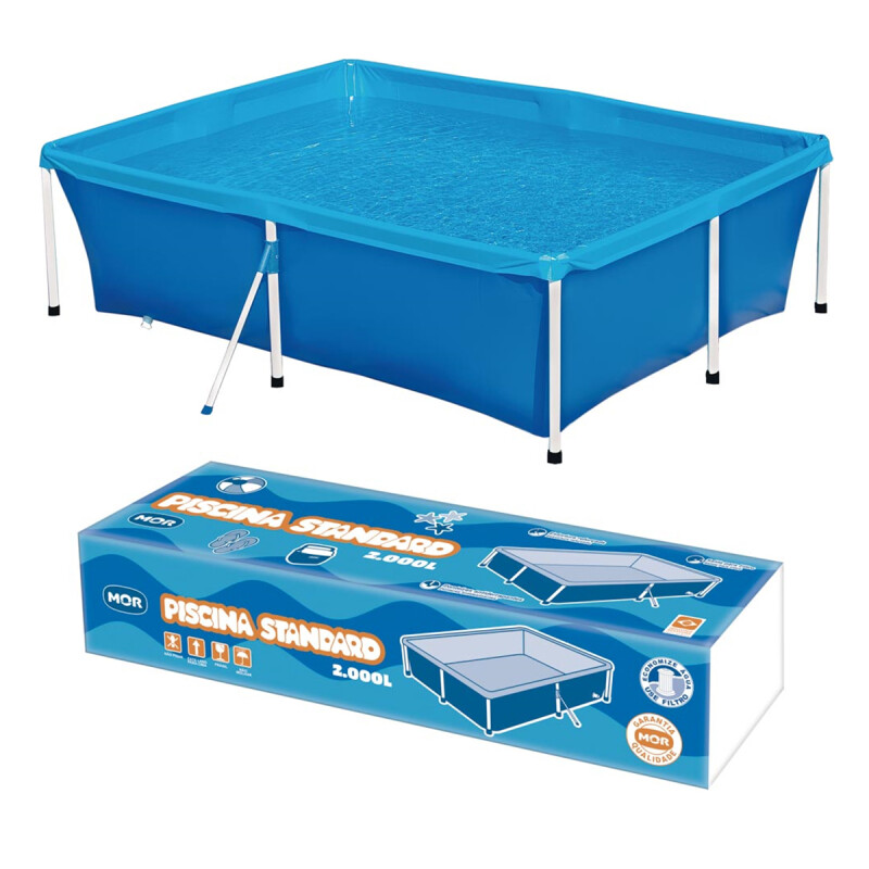 Piscina Rectangular Mor Capacidad De 2000 Litros Piscina Rectangular Mor Capacidad De 2000 Litros