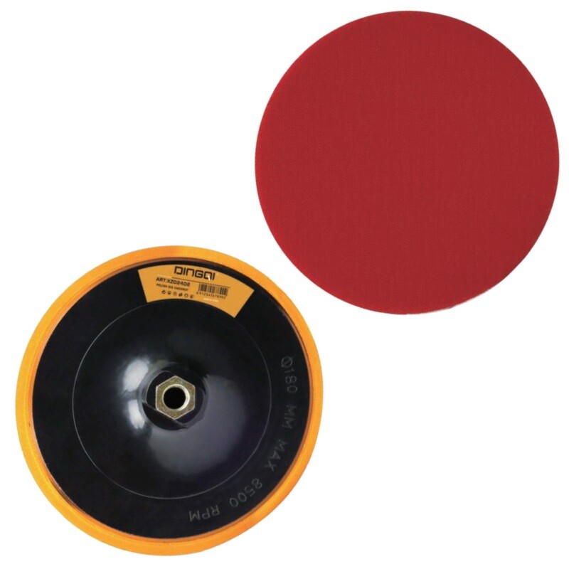 DINGQI DISCO GOMA VELCRO AMOLADORA/TALADRO M14 115MM Dingqi Disco Goma Velcro Amoladora/taladro M14 115mm