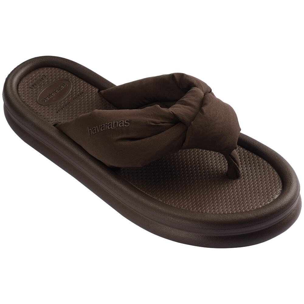 Sandalias Havaianas Over Puffed Mujer Cafe