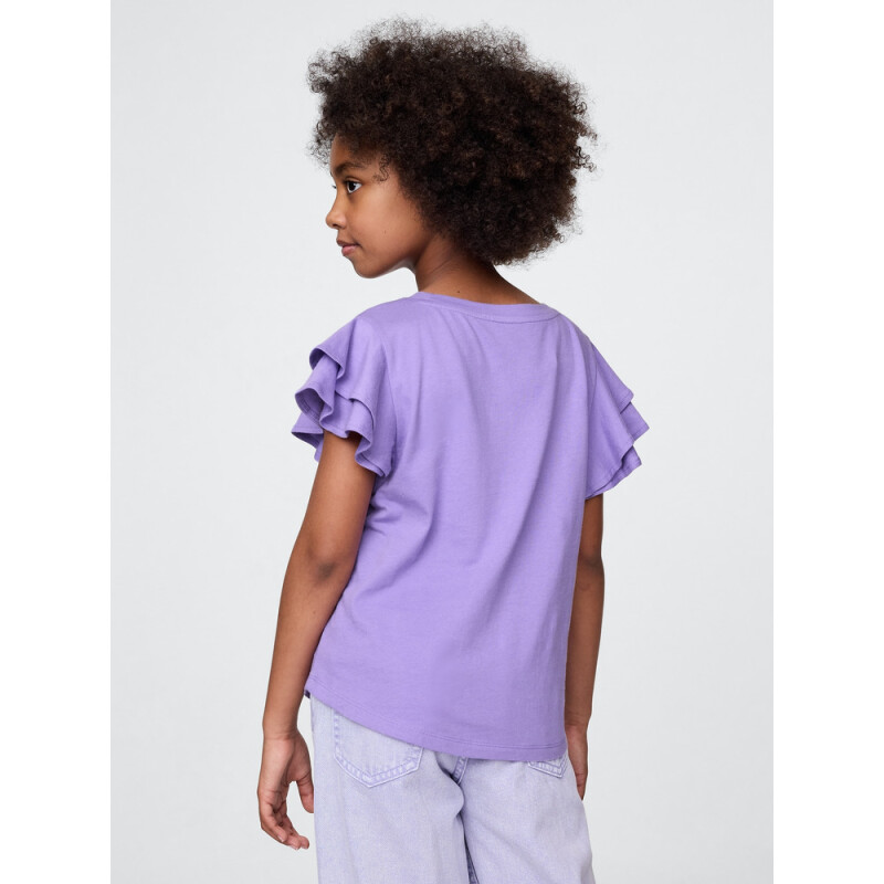 FRCH SS INTRTV GRPH WISTERIA BLOSSOM