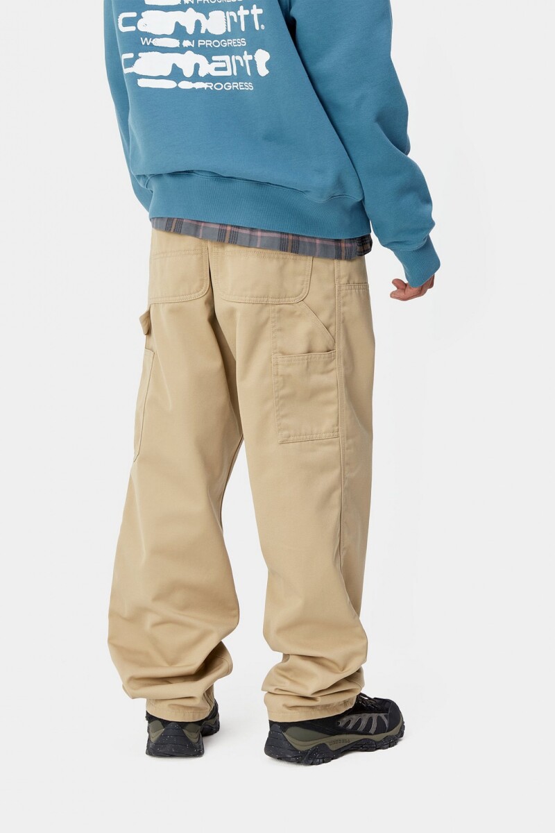 Double Knee Pant Beige