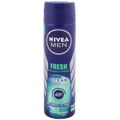 Desodorante Aerosol Nivea Fresh Ocean 150 Ml. Desodorante Aerosol Nivea Fresh Ocean 150 Ml.