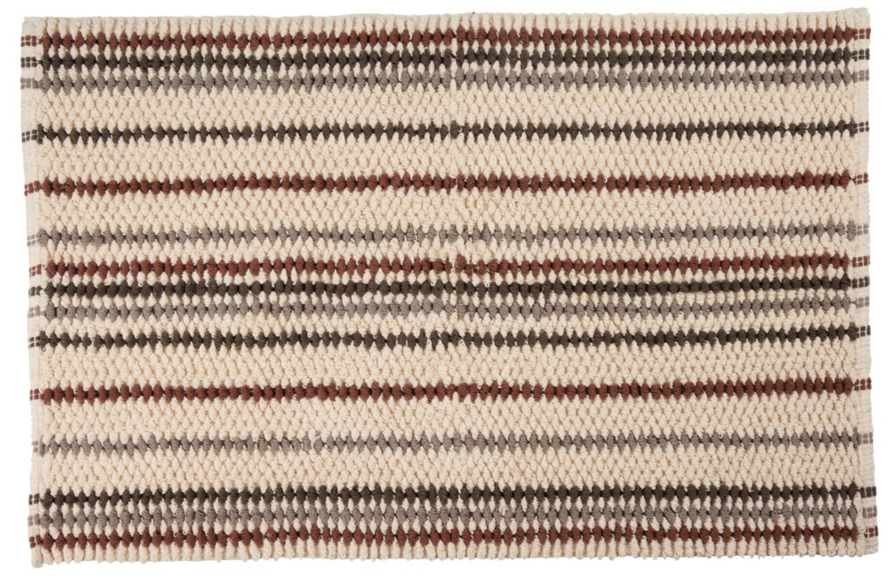 Alfombra baño SUNDBORN 60x90 rayas 