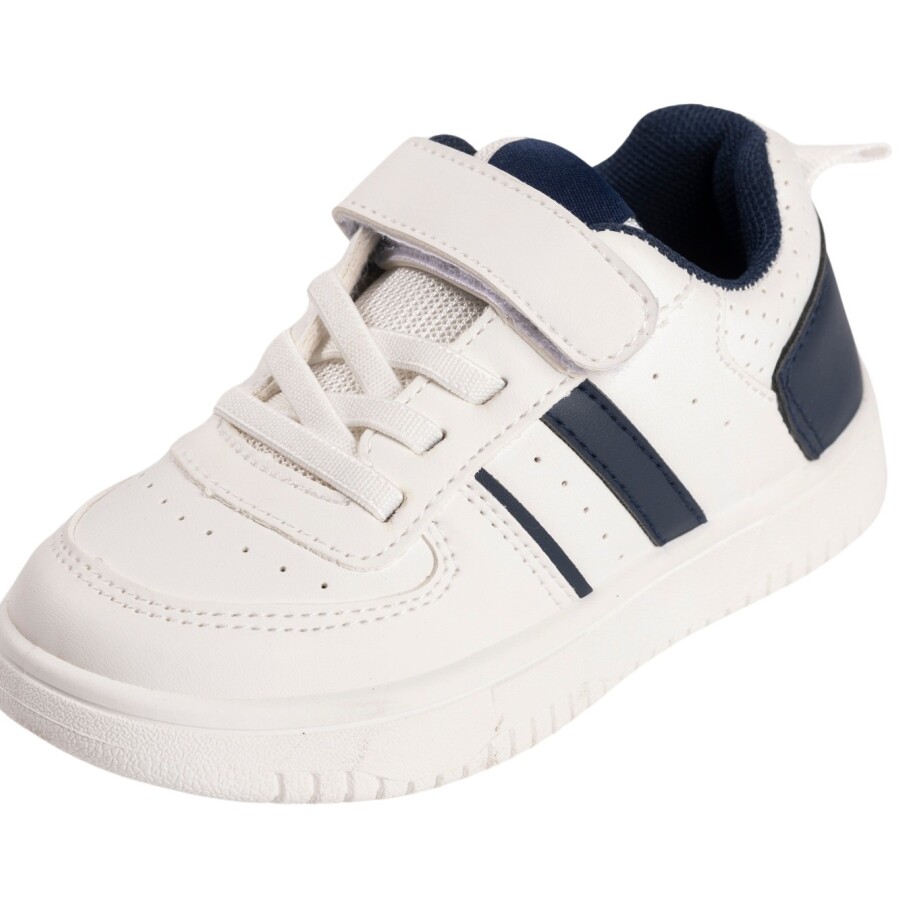 *CAMERON CASUAL WHITE/NAVY
