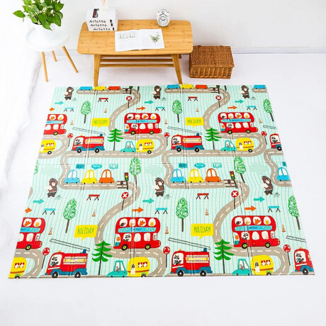 Alfombra Juego Bebé Antigolpes Plegable Reversible 180x150Cm Alfombra Juego Bebé Antigolpes Plegable Reversible 180x150cm