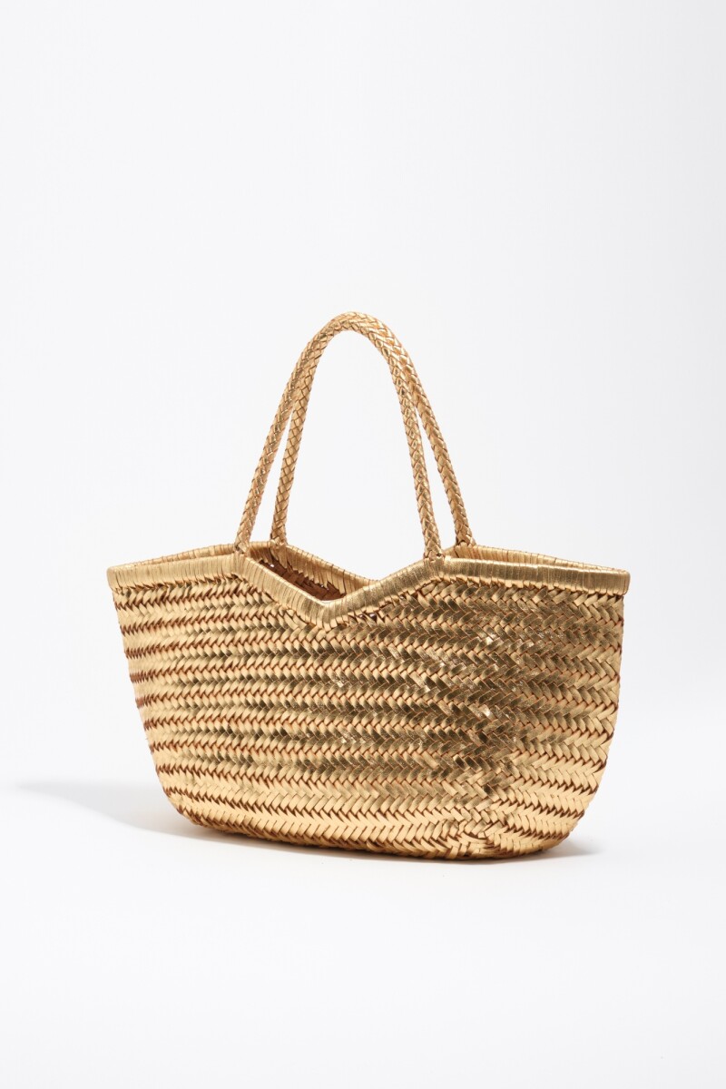 BOLSO SHOPPER GRANDE Oro
