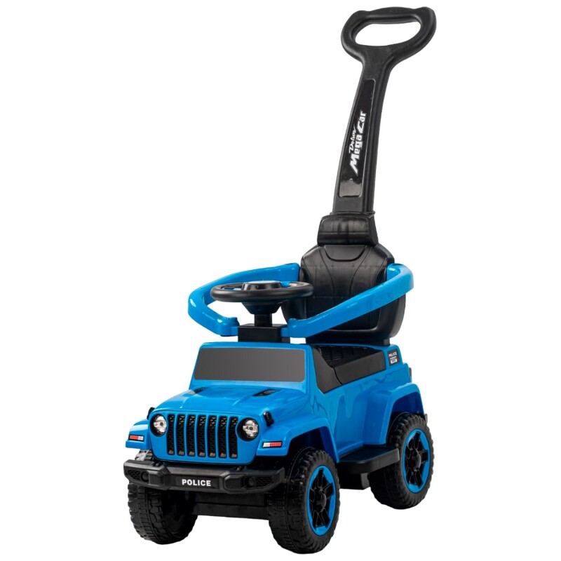 Buggy infantil Bebesit 4x4 con guía y halo de seguridad - Azul Azul