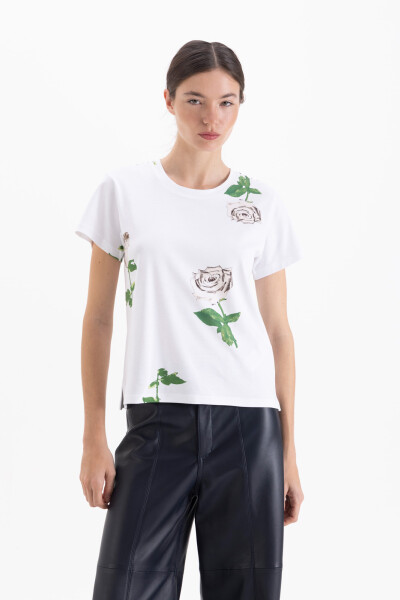 REMERA SMITH Blanco
