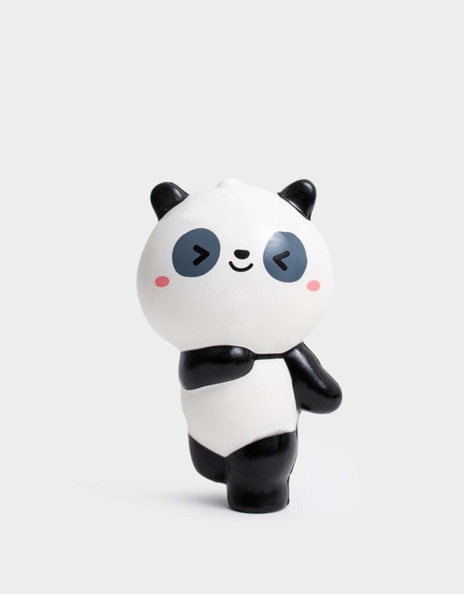Squishy En Forma De Panda - Combinacion Bicolor 