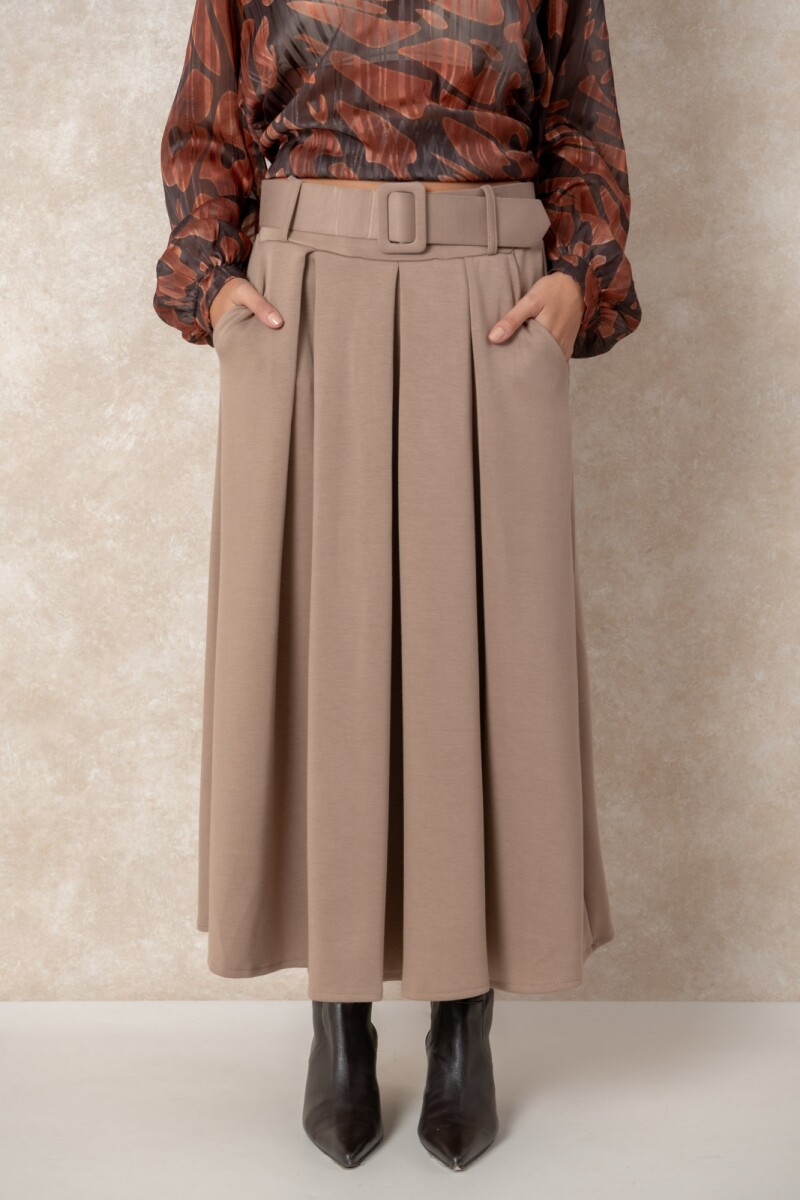 POLLERA CAILIN - Beige 