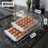 Huevera Caja Almacenamiento De Huevos Doble Capa 40 Unidades Organizador refrigerador cocina IMBACK Color Blanco Huevera Caja Almacenamiento De Huevos Doble Capa 40 Unidades Organizador refrigerador cocina IMBACK Color Blanco