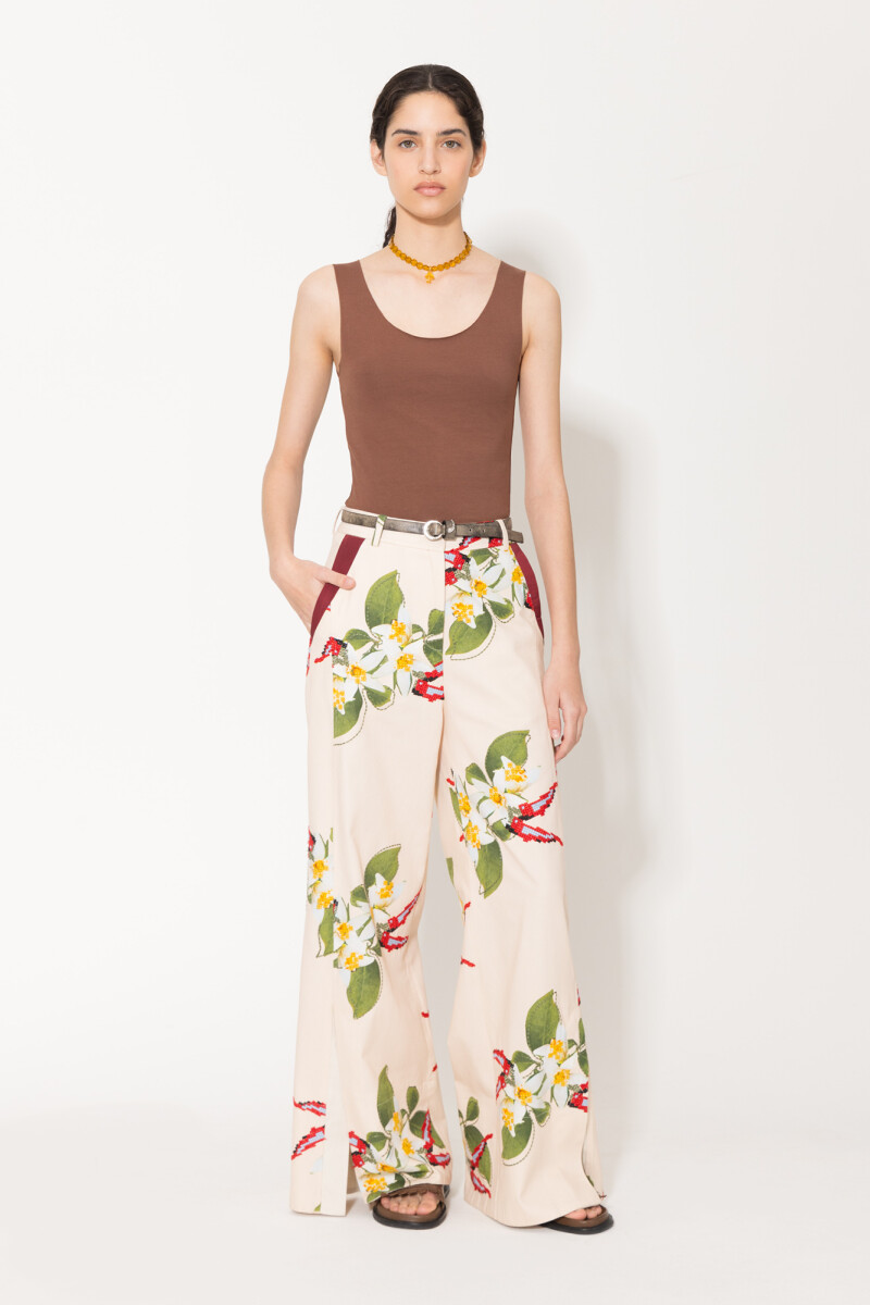 PANTALON BOUQUET Beige