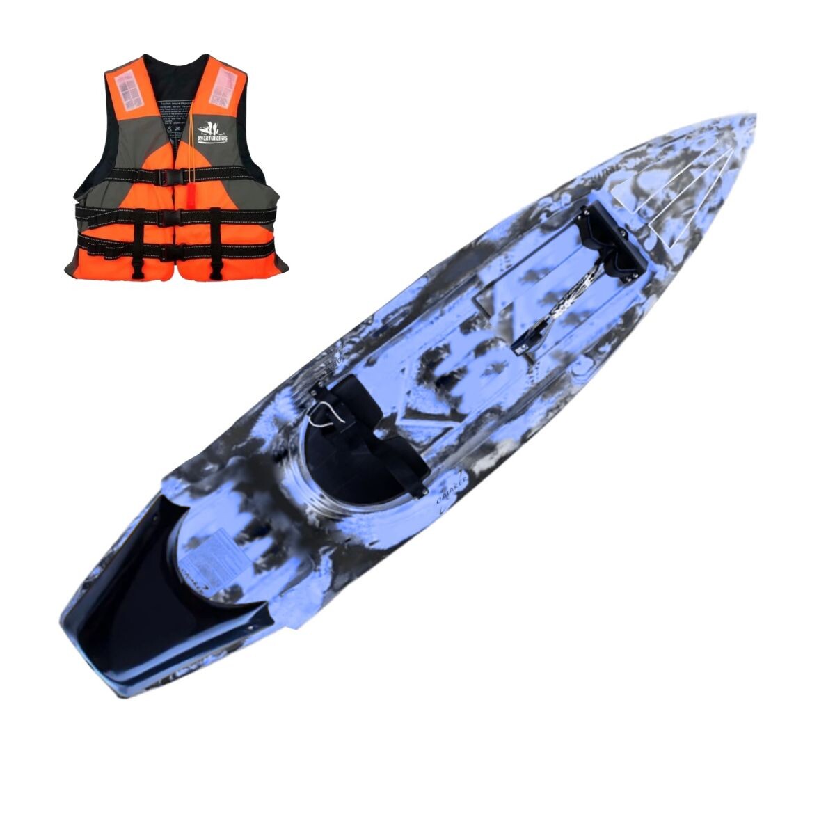 Kayak Caiaker Wave - Camo Azul 