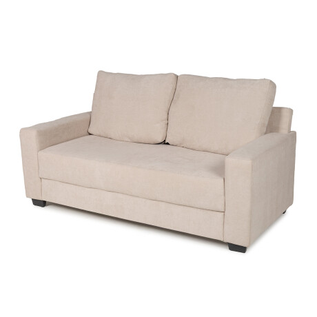 Sofá Modus (Outlet) - Tela Microfibra - 2 cuerpos Berlin 02 (Beige)
