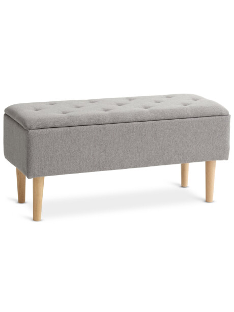 Banco BADSTED almacenaje tela gris cl/color roble Banco BADSTED almacenaje tela gris cl/color roble