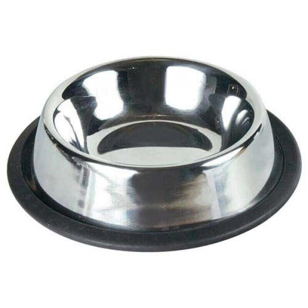 BOWL, STAINLESS STEEL/RUBBER, 1.75 L/Ø 30 CM BOWL, STAINLESS STEEL/RUBBER, 1.75 L/Ø 30 CM