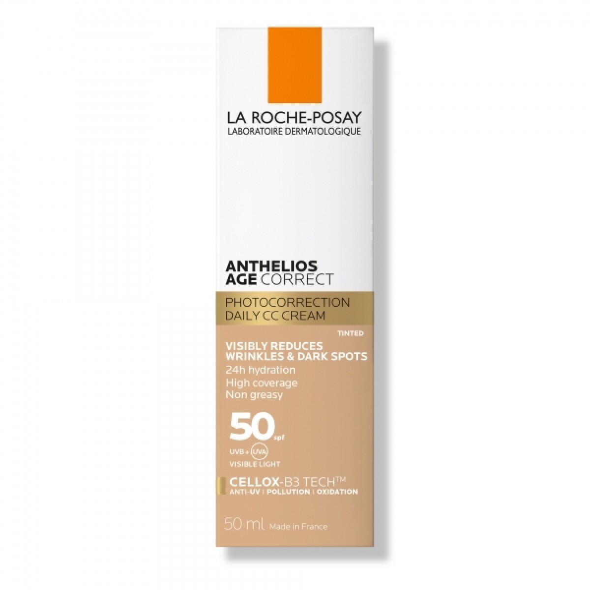 La Roche Posay Protector Solar Anthelios Age Correct Con Color 50ml – Protector Solar Anti-Edad 