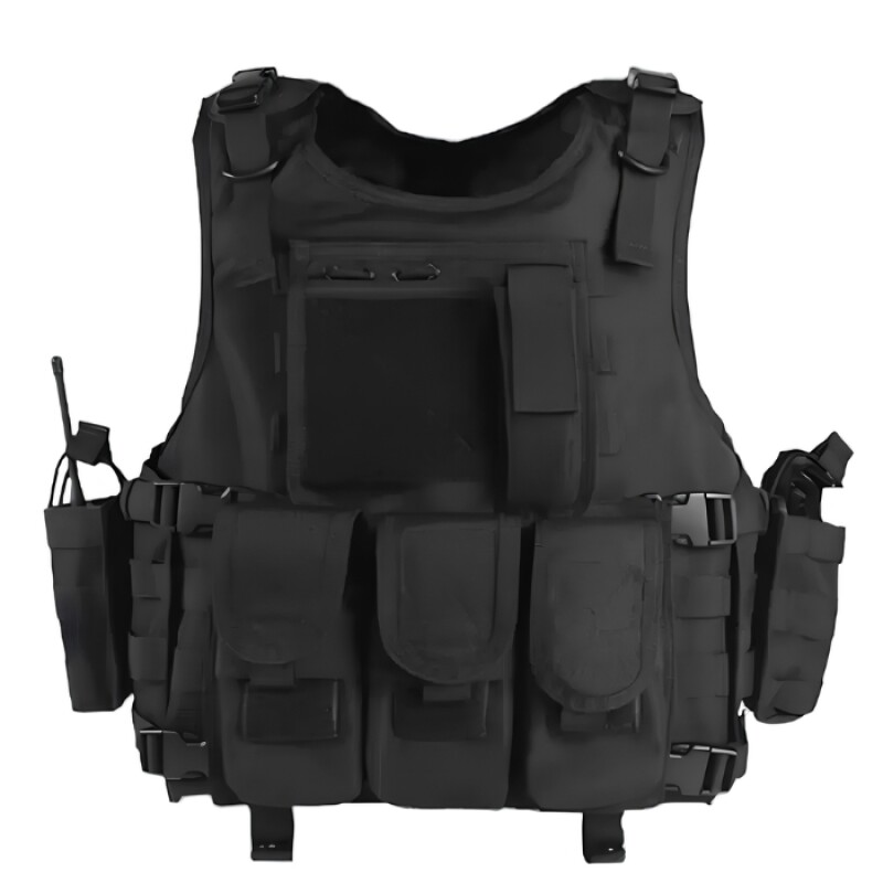 Chaleco Táctico Caza Airsoft Paintball Multibolsillo Chaleco Táctico Caza Airsoft Paintball Multibolsillo