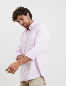012581 CAMISA HARRINGTON LABEL Rosado