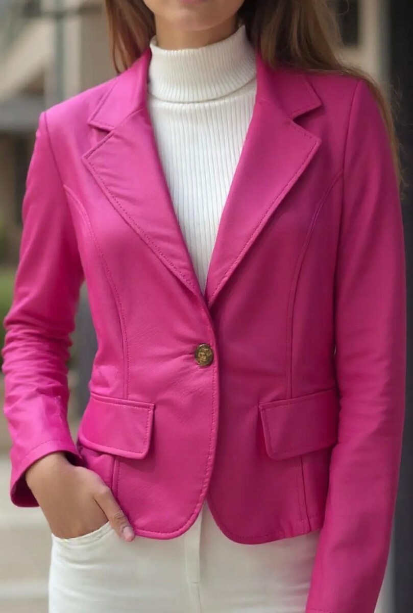 Blazer Wintered - Fucsia 