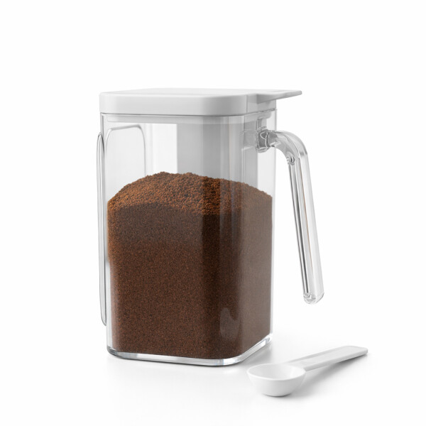 Especiero Salero Pimentero Magnético Frasco Contenedor 410ml Blanco XL