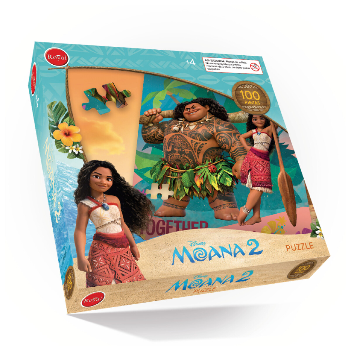 Puzzle Rompecabezas Royal Moana 2 100 Piezas  