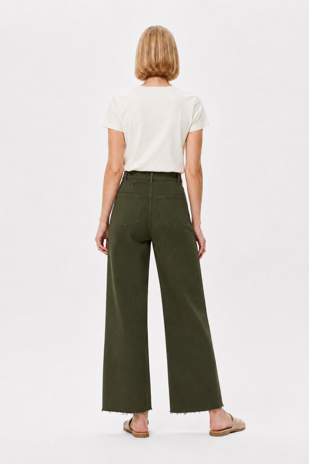 Pantalon Balton Verde Oliva Oscuro