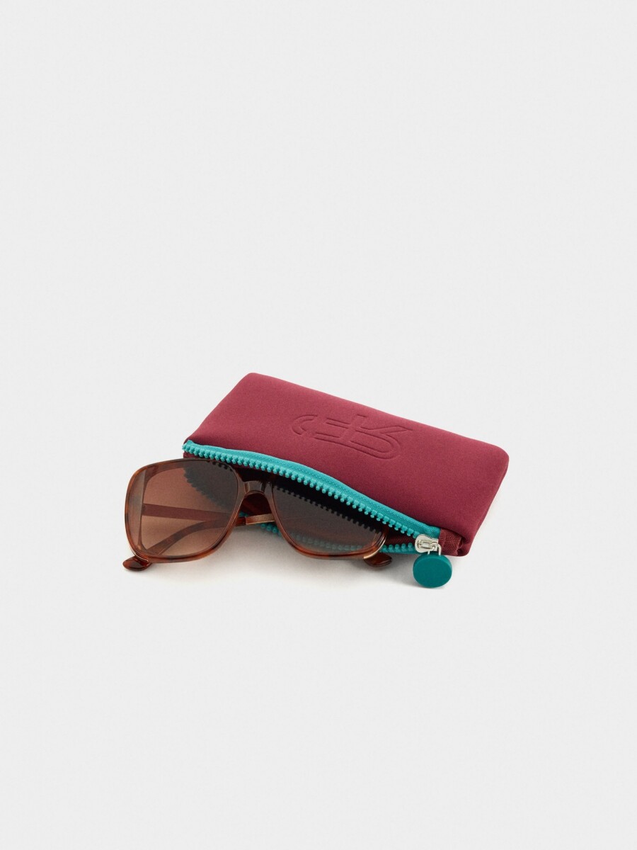 Gafas De Sol Cuadradas marron
