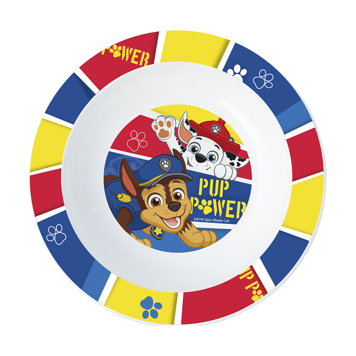 Plato Microondas Paw Patrol 22 cm 