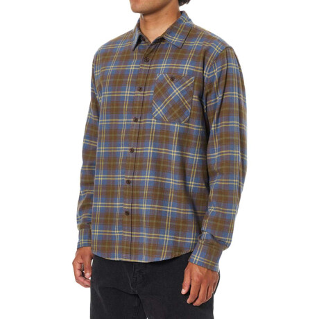 Camisa Katin Derek Flannel Marron
