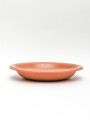 Plato Postre Terra Ladrillo Melange