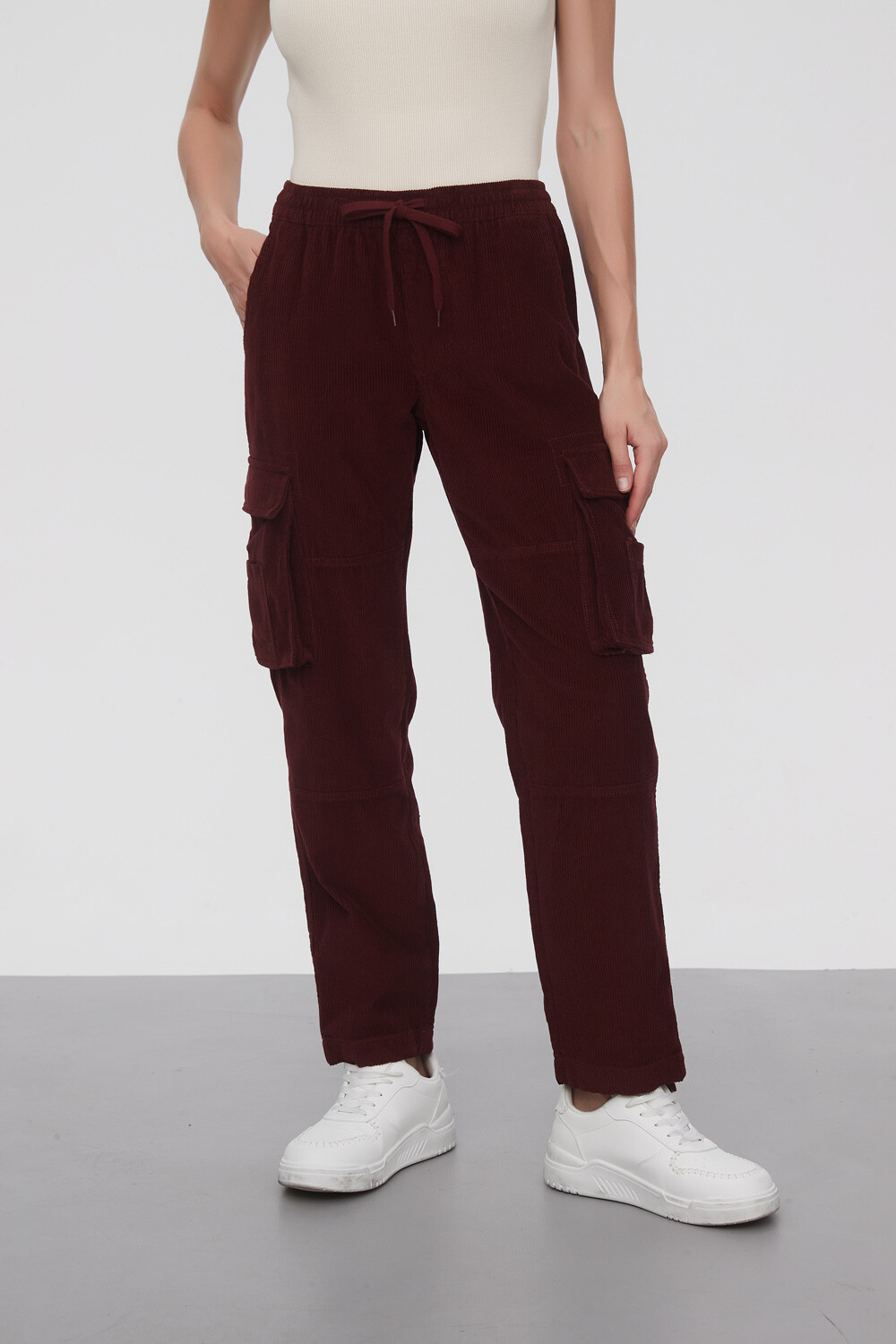 Pantalon Goan Bordeaux