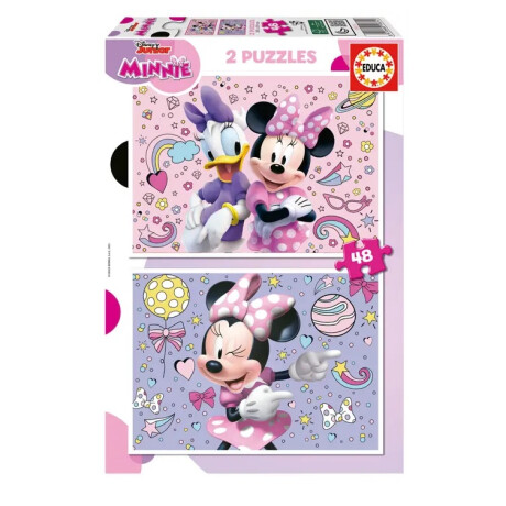 Set 2 Puzzles Minnie 48 Piezas Educa Set 2 Puzzles Minnie 48 Piezas Educa