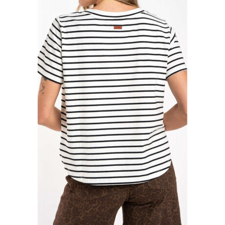 Remera Algodón A Rayas Nacar