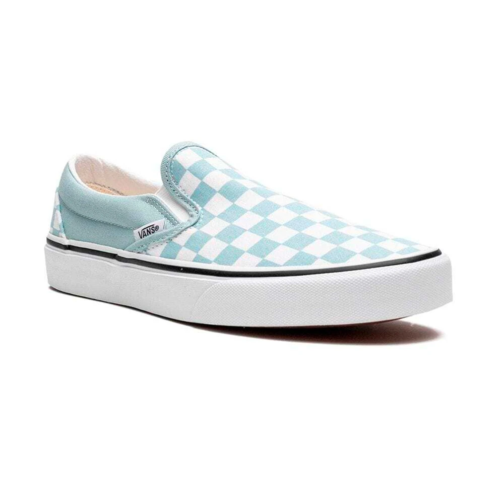 Classic Slip-On - Hombre Color Theory Checkerboard Canal Blue