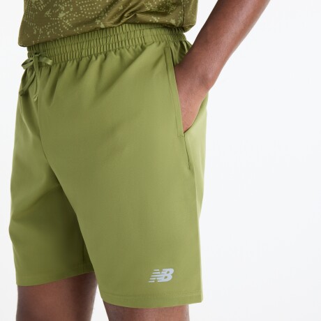 Short New Balance de Hombre - Sport Essentials - MS41232GEE GREEN