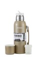 TERMO PREMIUM DE 1LT TERRANO CON MANIJA PLATA