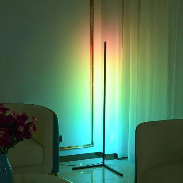 Tira De Luces Rgb Led Esquinera Tipo Lámpara Bluetooth App Tira De Luces Rgb Led Esquinera Tipo Lámpara Bluetooth App
