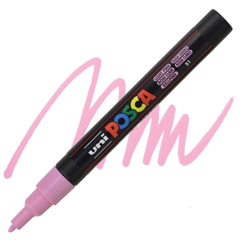 Marcador Uni Posca 1.3 Mm Rosa Pastel #MARCADOR UNI POSCA 1.3 MM ROSA PASTEL