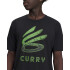 Curry Logo Trend Tee-BLU BLK-001