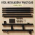 Soporte para 5 guitarras Bajos pie piso Stand Base Plegable IMBACK Color Negro Soporte para 5 guitarras Bajos pie piso Stand Base Plegable IMBACK Color Negro