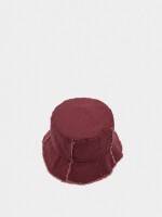 Sombrero Bucket 100% Algodón burdeos