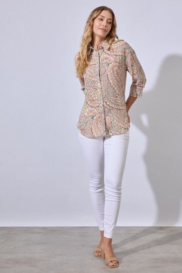 Camisa Gasa Spring ROSA/MULTI