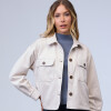 Chaqueta Suede BEIGE CLARO