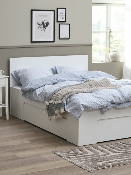 Estructura cama LIMFJORDEN 2 Plazas 140x200 3 cajones blanco Estructura cama LIMFJORDEN 2 Plazas 140x200 3 cajones blanco