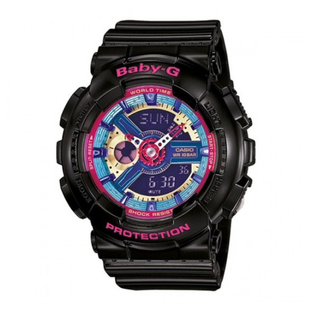 Reloj Baby-G Casio Deportivo Resina Negro 